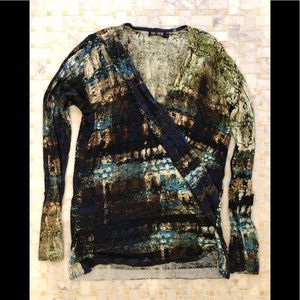 Nic +Zoe silk blend lightweight sweater